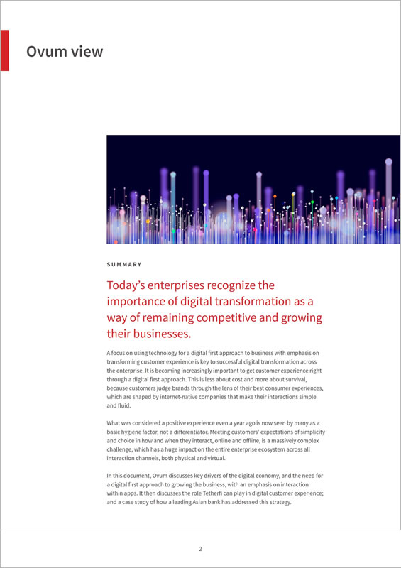 Tetherfi Media & Awards - Singapore’s Fastest Growing Companies in 2019